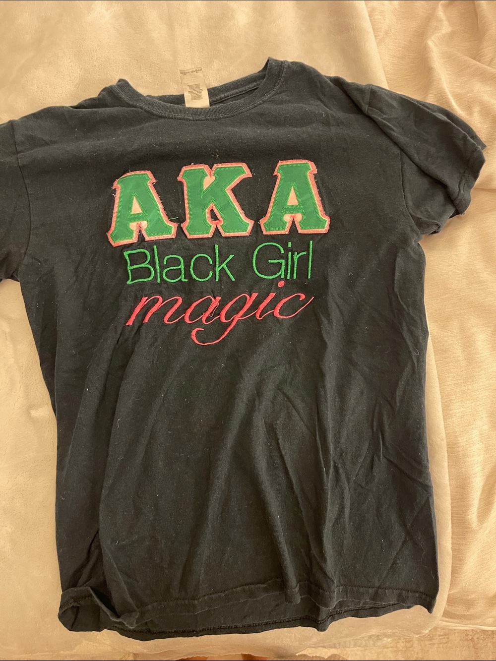 Black "AKA Black Girl Magic" Graphic T‑Shirt